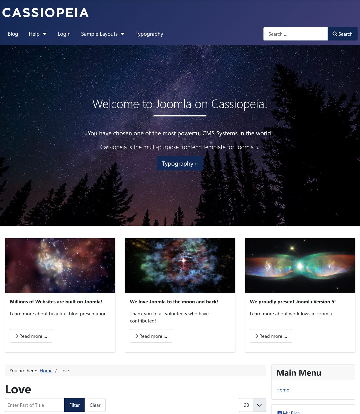 Joomla 5.0: Schlagwort