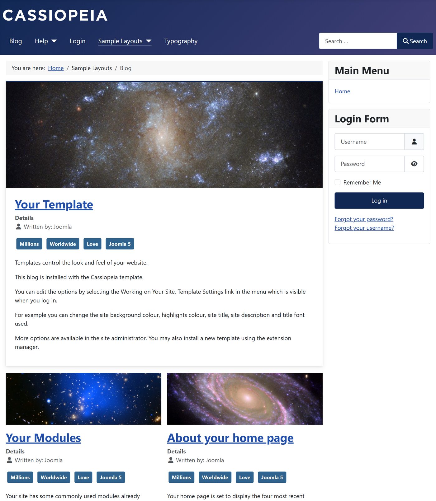 Joomla 5.4: Blog